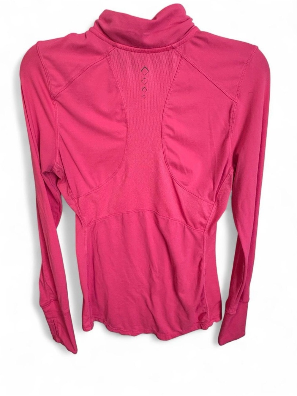 Hind Hot Pink Half-Zip Long Sleeve Active Top - Picture 4 of 5